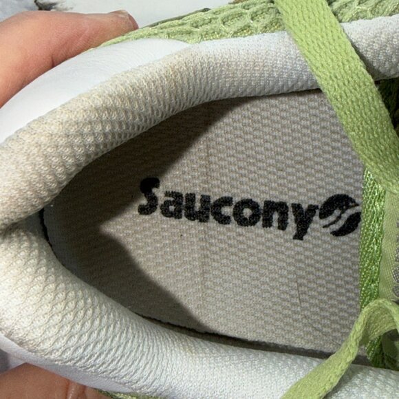 Saucony Shadow 5000 Running Shoes Trainers Women's Size 11 US 9 UK Green EUC - Picture 12 of 14